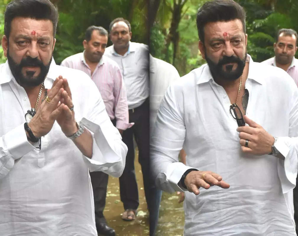 
Sanjay Dutt turns 64! Actor meets and greets fans outside his building
