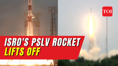 Isro's PSLV rocket carrying 7 Singaporean satellites lifts off from Sriharikota