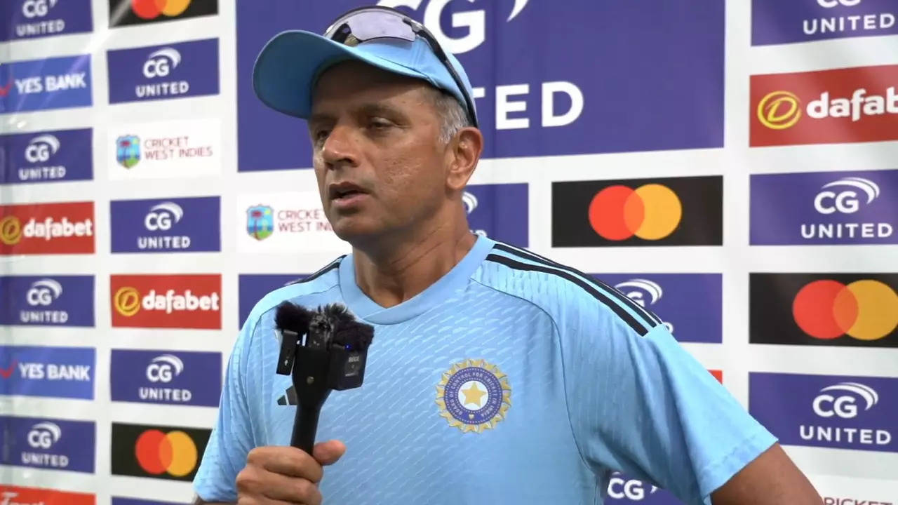 India vs West Indies: Rahul Dravid explains the 'bigger picture' after  India's defeat in 2nd ODI | Cricket News - Times of India