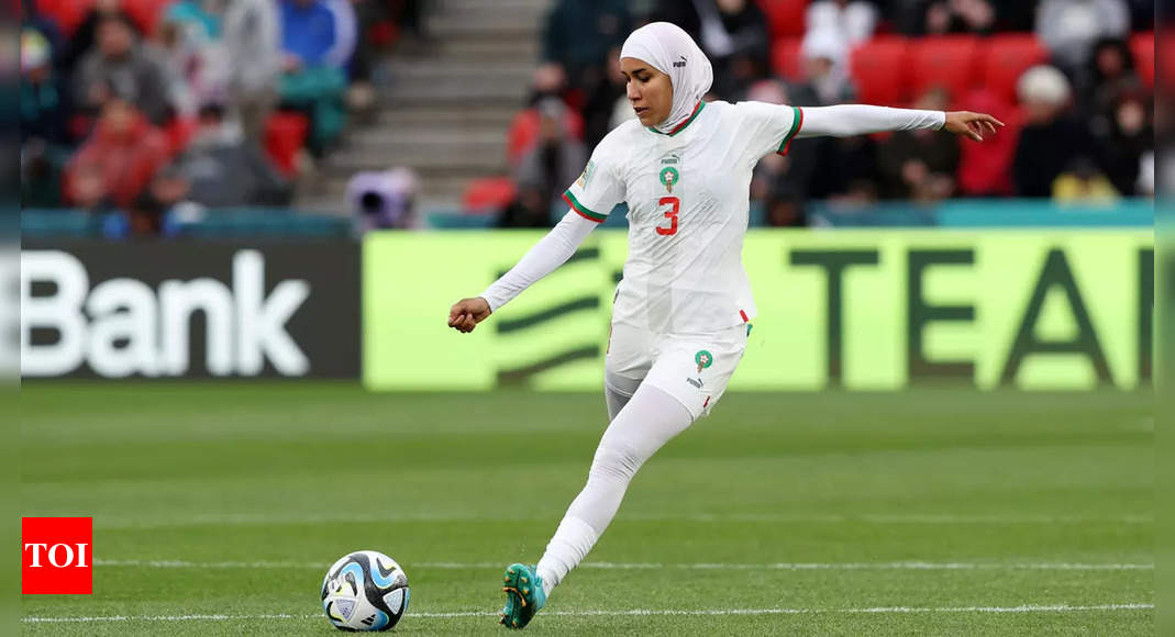 Morocco’s Nouhaila Benzina makes history with hijab at FIFA Women’s World Cup | Football News – Times of India