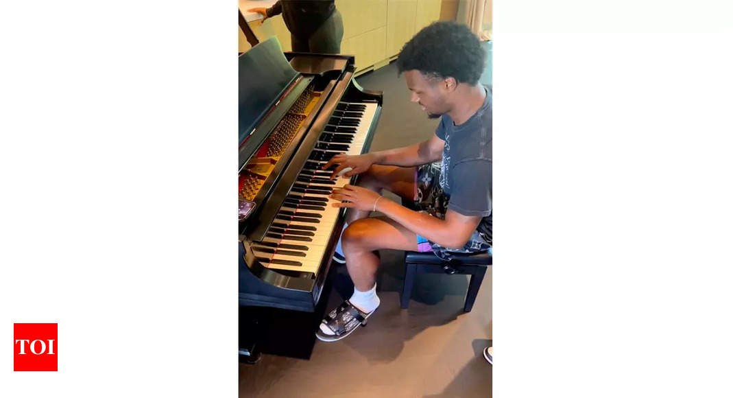 Watch: Recovering after cardiac arrest, LeBron James’s son Bronny seen playing piano | Off the field News – Times of India