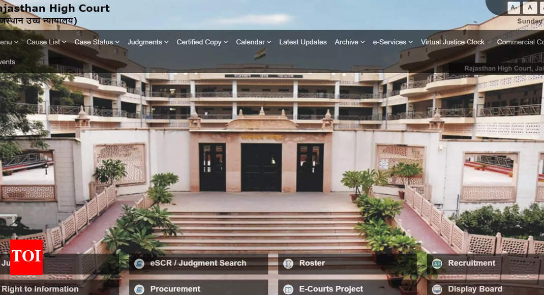Rajasthan HC Stenographer 2023 recruitment OUT for 277 posts, registration  begins August 1 - Times of India