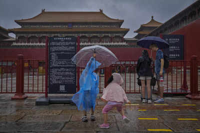 Tens of thousands evacuated as northern China hit by torrential rain