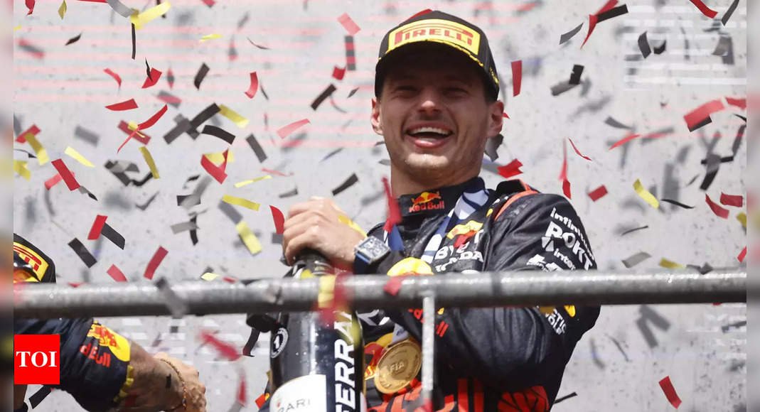 F1: Verstappen takes a crushing eighth win in a row at Belgian Grand Prix | Racing News – Times of India