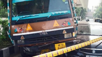 Truck rams car, 57-year-old policeman dies in west Delhi | Delhi News ...