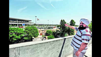Demolition drive within 100 metre of Chandigarh airport begins