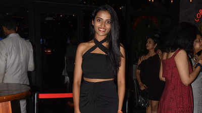 Shreya at the launch party of the PAGE 3 Madras Couture Fashion Week Season 8 at Lord of the Drinks in Chennai
