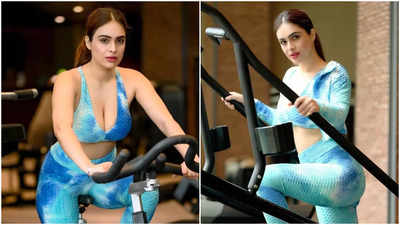 Neha Malik beats Monday blues with her workout pictures