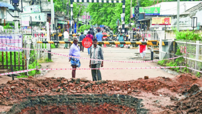 Gunadala: Closure of bridge, level crossing troubles residents of ...