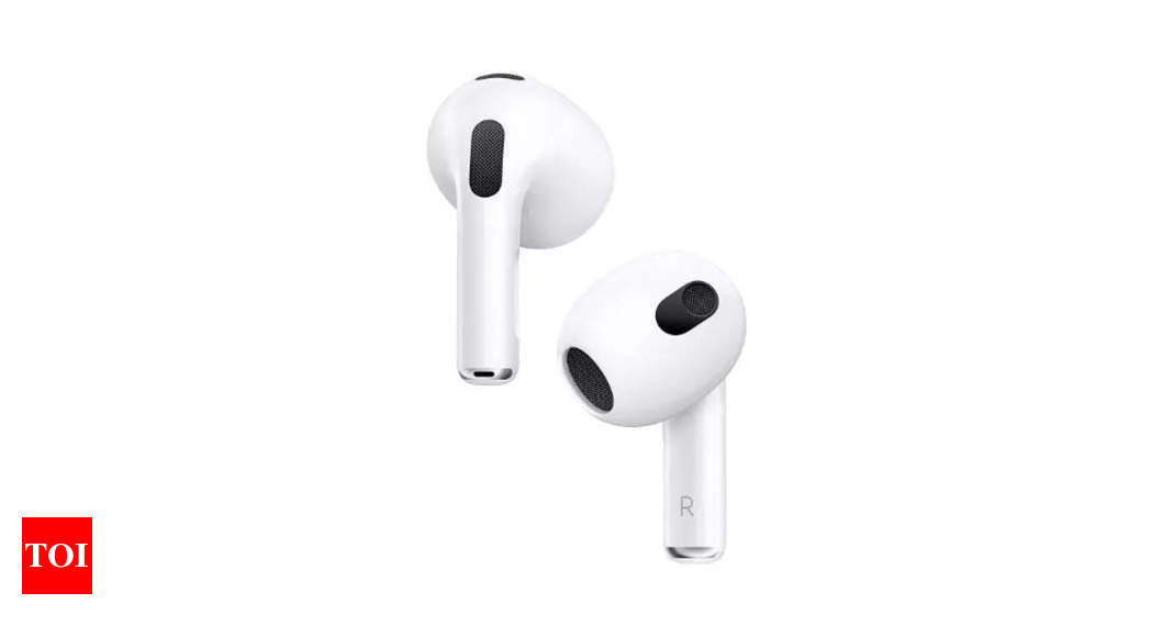 Apple’s new patent shows AirPods with brain wave-detecting sensors – Times of India
