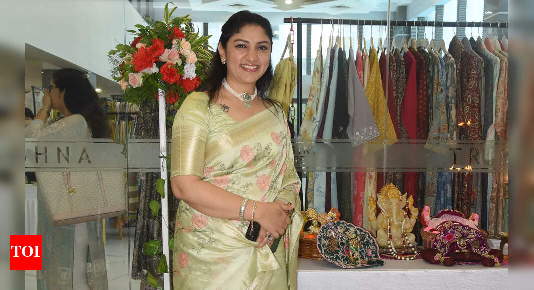Masterchef India Finalist Aruna Vijay attended the Rakhi Exhibition at ...