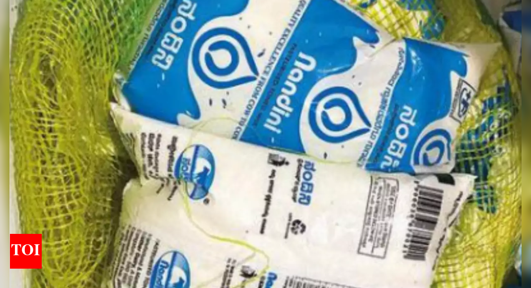 Nadini Milk Price Karnataka Nandini milk and dairy products to cost Rs 13 more from Tuesday