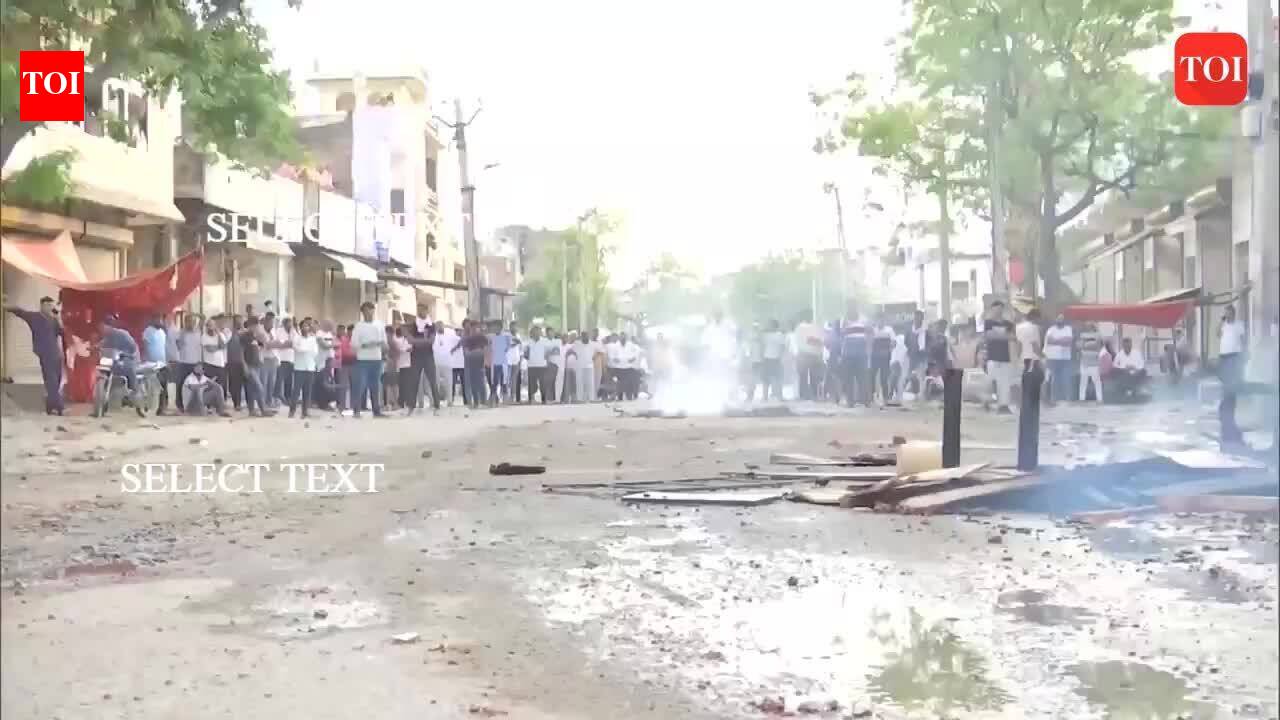 Several injured in violent clashes between two communities in Haryana’s ...