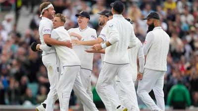 5th Test: Stuart Broad enjoys fitting career finale as England win to draw Ashes 2-2