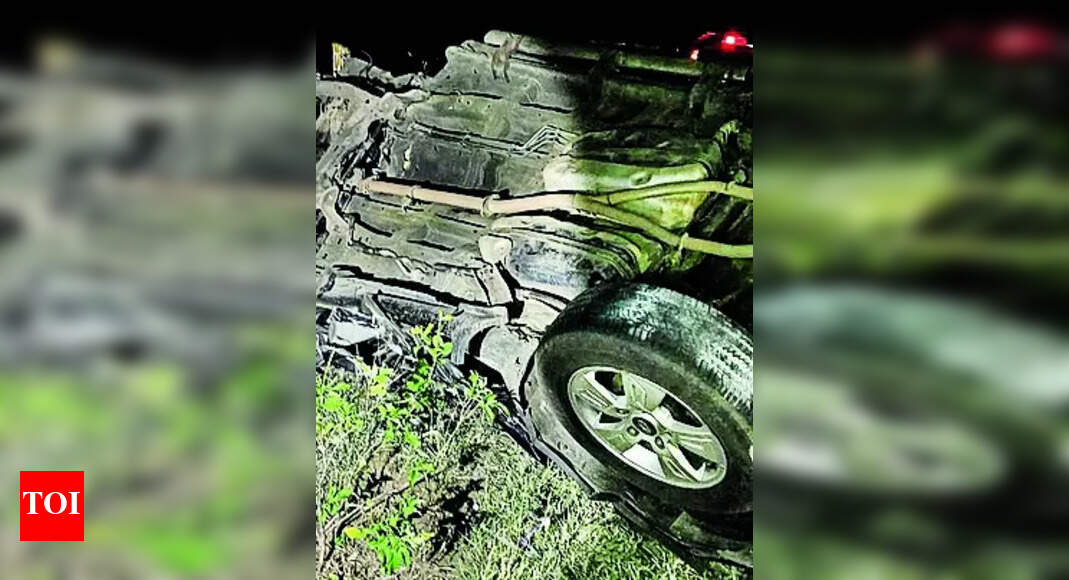 Container Truck: 4 Killed In Car-truck Collision In Madurai | Madurai ...
