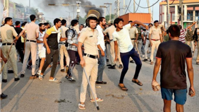 Haryana violence: In Sohna, mobs break past police line, toss gas cylinders into house