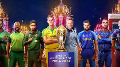 ICC releases 2023 ODI World Cup poster