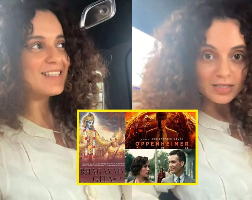 
Kangana Ranaut reveals her favourite part in ‘Oppenheimer’ was the Bhagavad Gita reference – Here’s what she said
