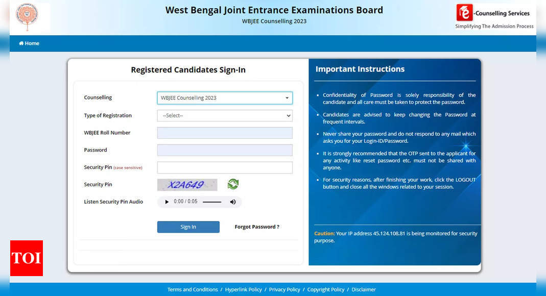 WBJEE 2023 seat allotment result soon on wbjeeb.nic.in