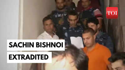 Watch: Gangster Sachin Bishnoi extradited to India from Azerbaijan's Baku, is main accused in Sidhu Moosewala murder case