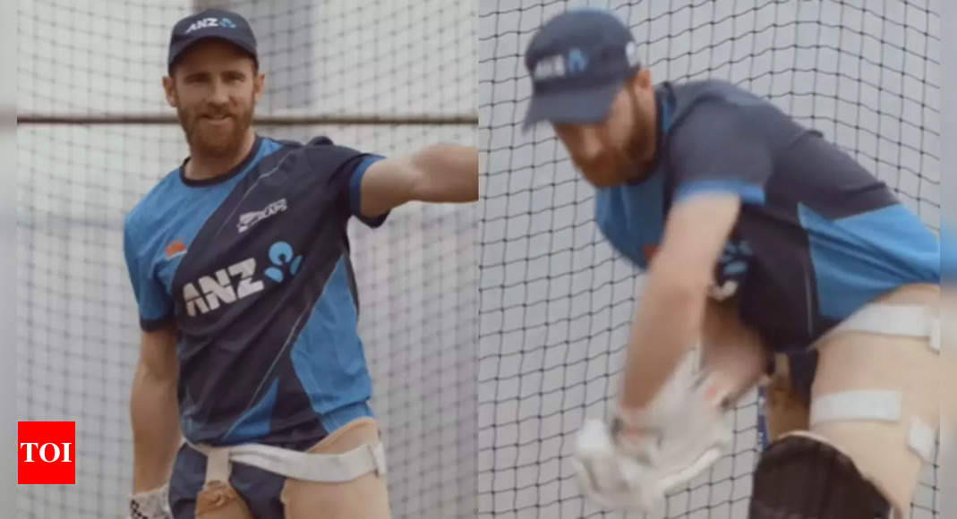 Back in nets, Kane Williamson racing against time for World Cup | Cricket News