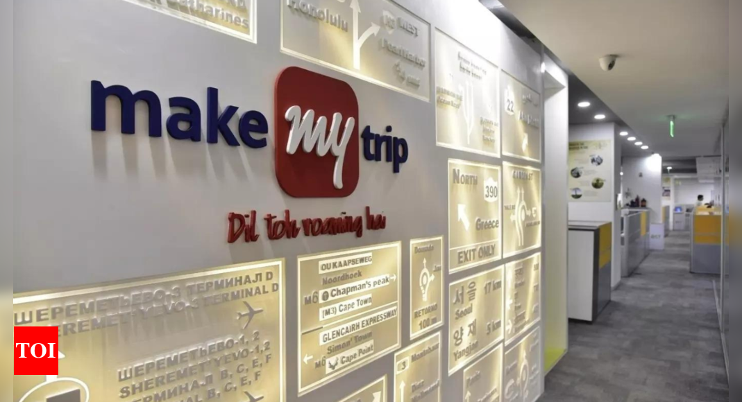 Business Travel: MakeMyTrip reports highest quarterly ever gross bookings at  billion in Q1 FY24 – Times of India