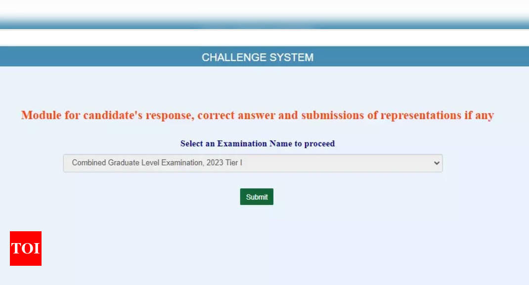 SSC CGL Answer Key 2023 released on ssc.nic.in, raise objections till August 4