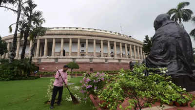 Data bill report tabled in Lok Sabha as govt, opposition spar