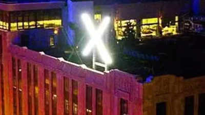 Twitter removes brightly lit 'X' sign after safety, 'nausea' plaints