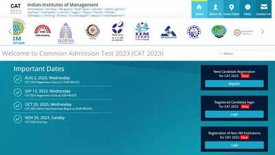 IIM Lucknow commences CAT 2023 registrations today; Direct link