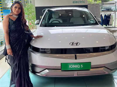 Television actress Divya Krishnan adds a brand new SUV to her luxurious car collection; see pic