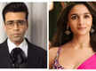
Karan Johar reveals why Alia Bhatt wears only sarees in RARKPK, questions why we equate modernism with only Western garments
