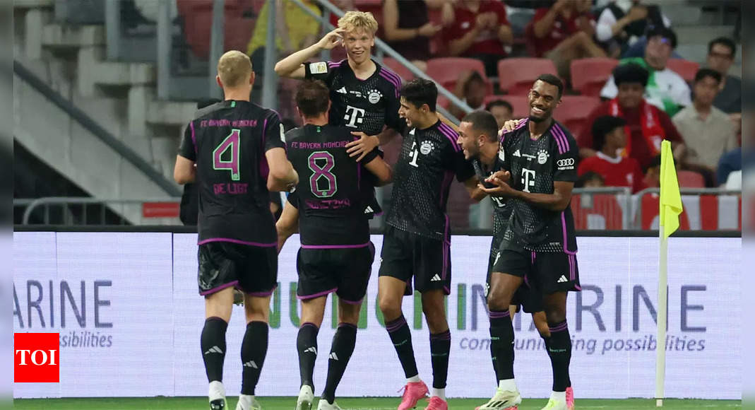 Bayern defeat Liverpool in high-scoring Singapore friendly as Premier  League return nears