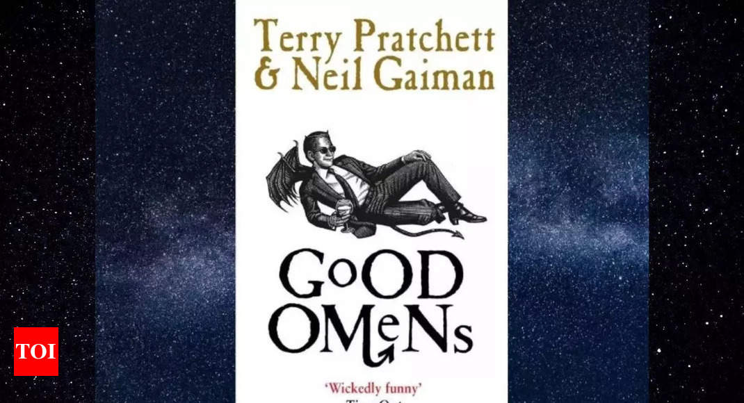 Neil Gaiman and Terry Pratchett's 'Good Omens' being adapted into a graphic  novel - Times of India