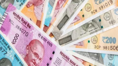 Rupee slips 32 paise vs $ on fears of risk aversion
