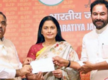 
Jayasudha joins BJP, sets sights on polls
