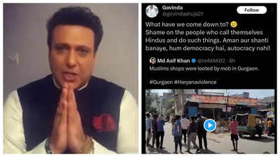 Govinda's deleted post condemning Gurugram violence goes viral; Twitterati SLAM Priyanka Chopra, Anushka Sharma for supporting BLM and not national issues