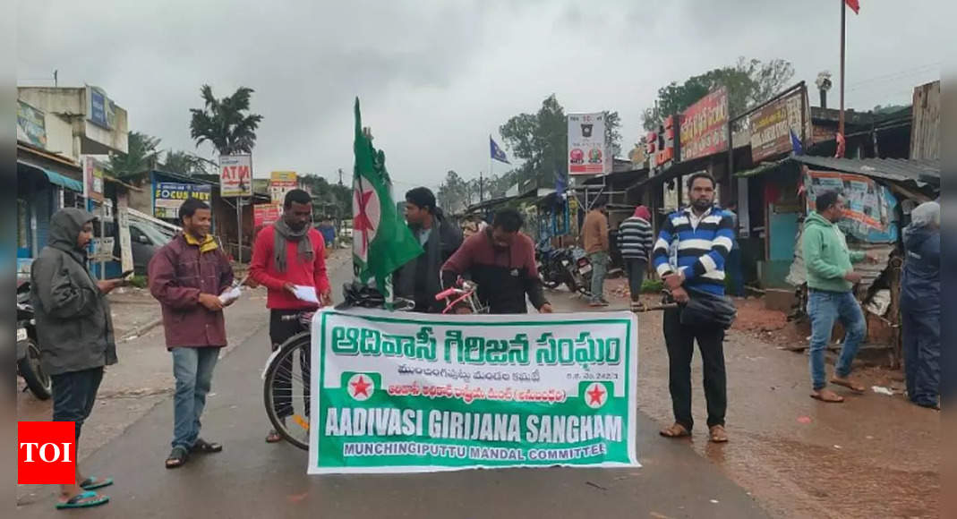 Bandh Against Manipur Violence Normal Life Paralysed In Tribal Belt Of Andhra Pradesh 7035