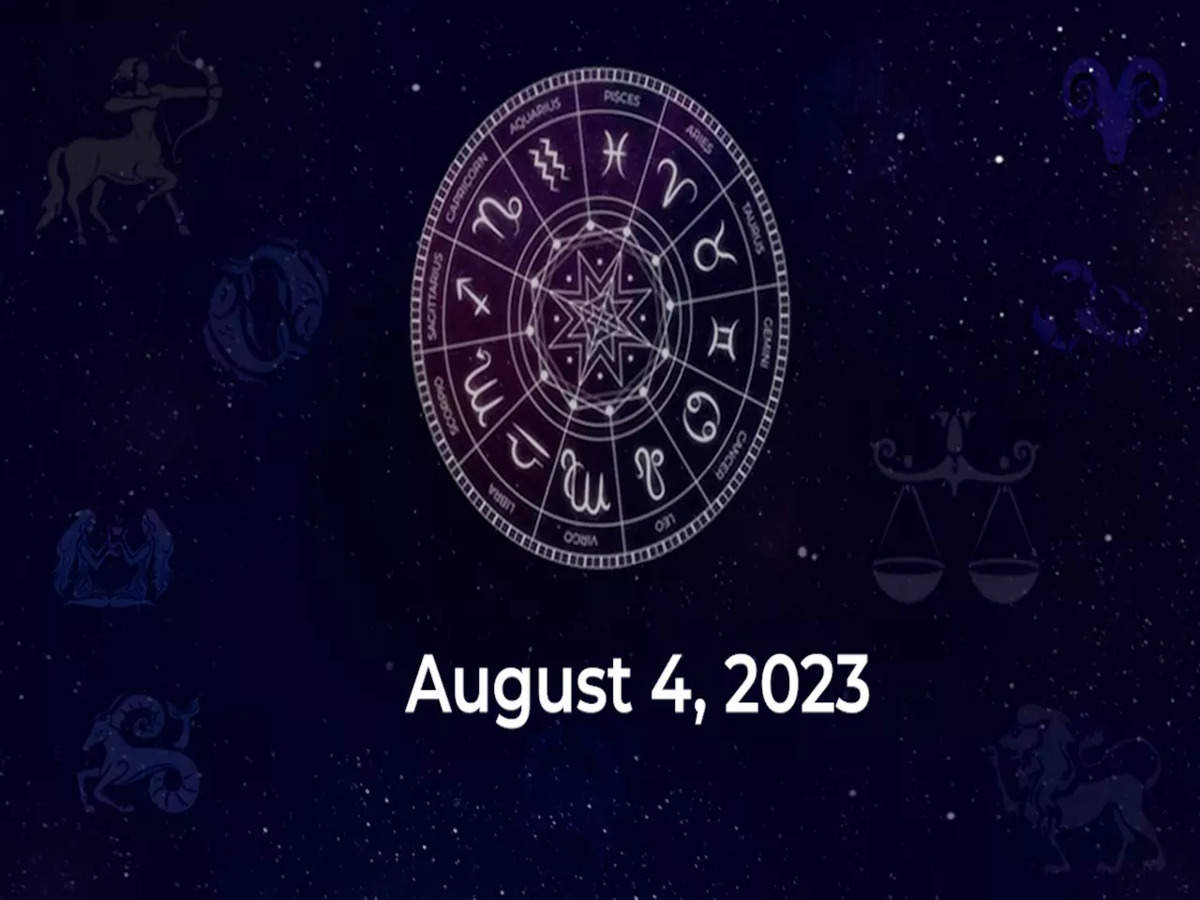 Horoscope today August 4 2023 Here are the astrological predictions for your zodiac signs