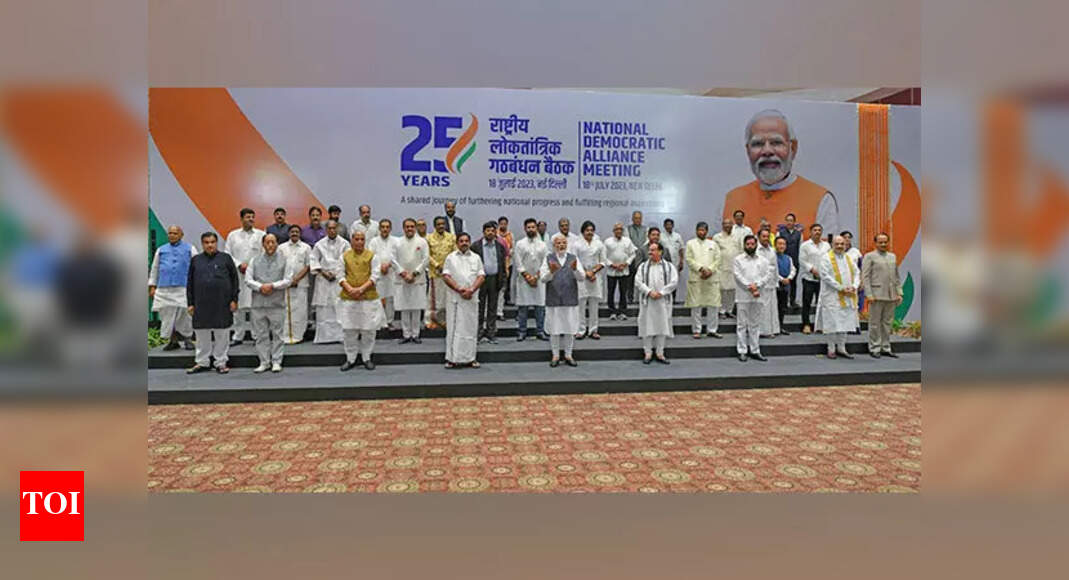NDA has provided stability to country: PM Modi to alliance MPs | India News – Times of India NDA has provided stability to country: PM Modi to alliance MPs | India News – Times of India