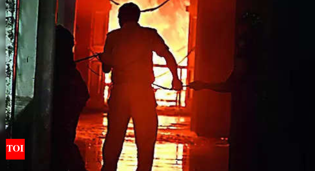 Miraculous escape for students as fire razes part of Ranchi school ...