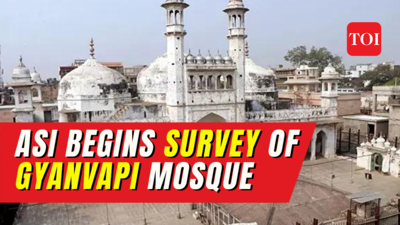 Amid heavy security measures, ASI begins survey of the Gyanvapi mosque complex in Varanasi