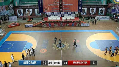 Mixed luck for MP, defending boys champions Mizoram start with big win in sub-junior basketball nationals