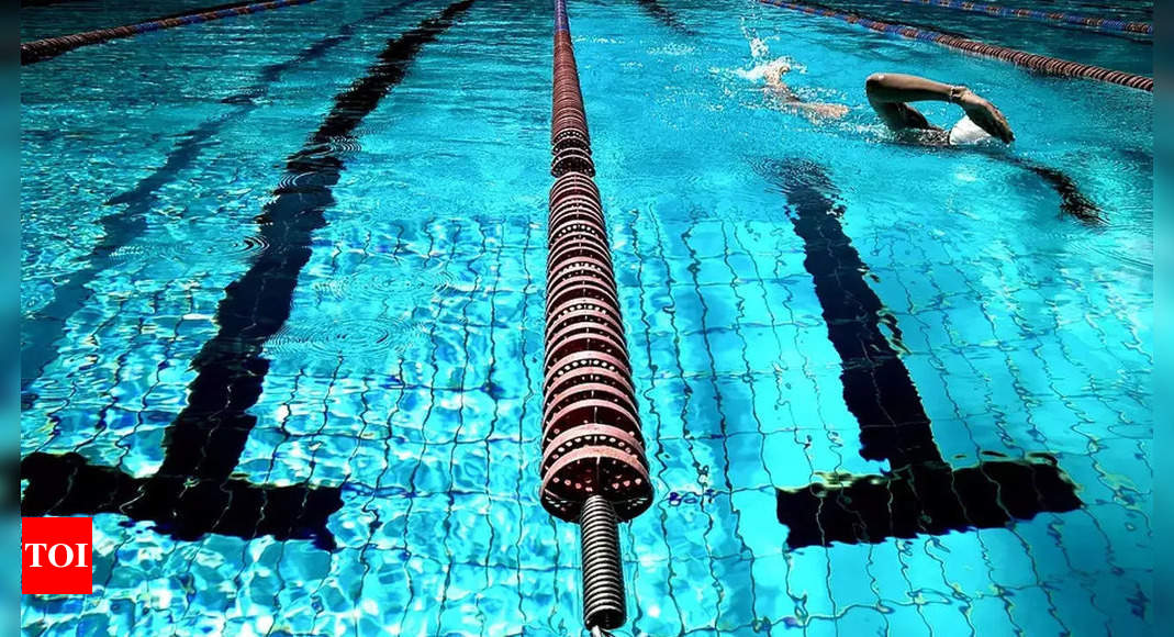 Sports swimming pool, underwater, blue water, 25 meter swimming pool,  swimming concepts, HD wallpaper | Peakpx