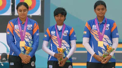 Indian Women's Compound Team Wins Gold Medal In World Archery ...