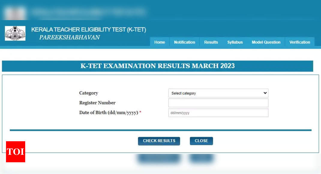 Kerala KTET Result March 2023 declared on ktet.kerala.gov.in, direct link to download