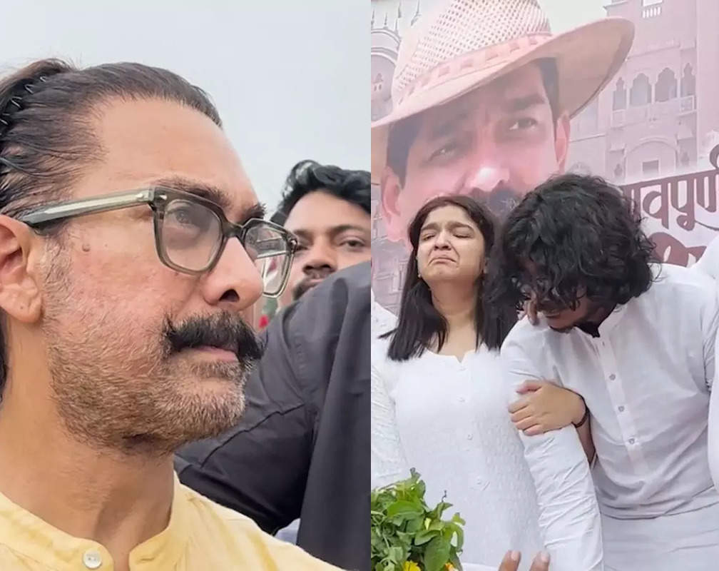 
'It is very tragic': Aamir Khan gets emotional while talking about Nitin Desai's demise
