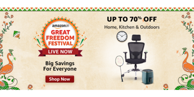 Amazon Great Freedom Festival Sale: Top deals on home and kitchen appliances