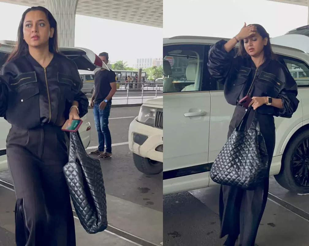 
Tejasswi Prakash slays in black, exudes boss lady vibes as she gets papped at the airport
