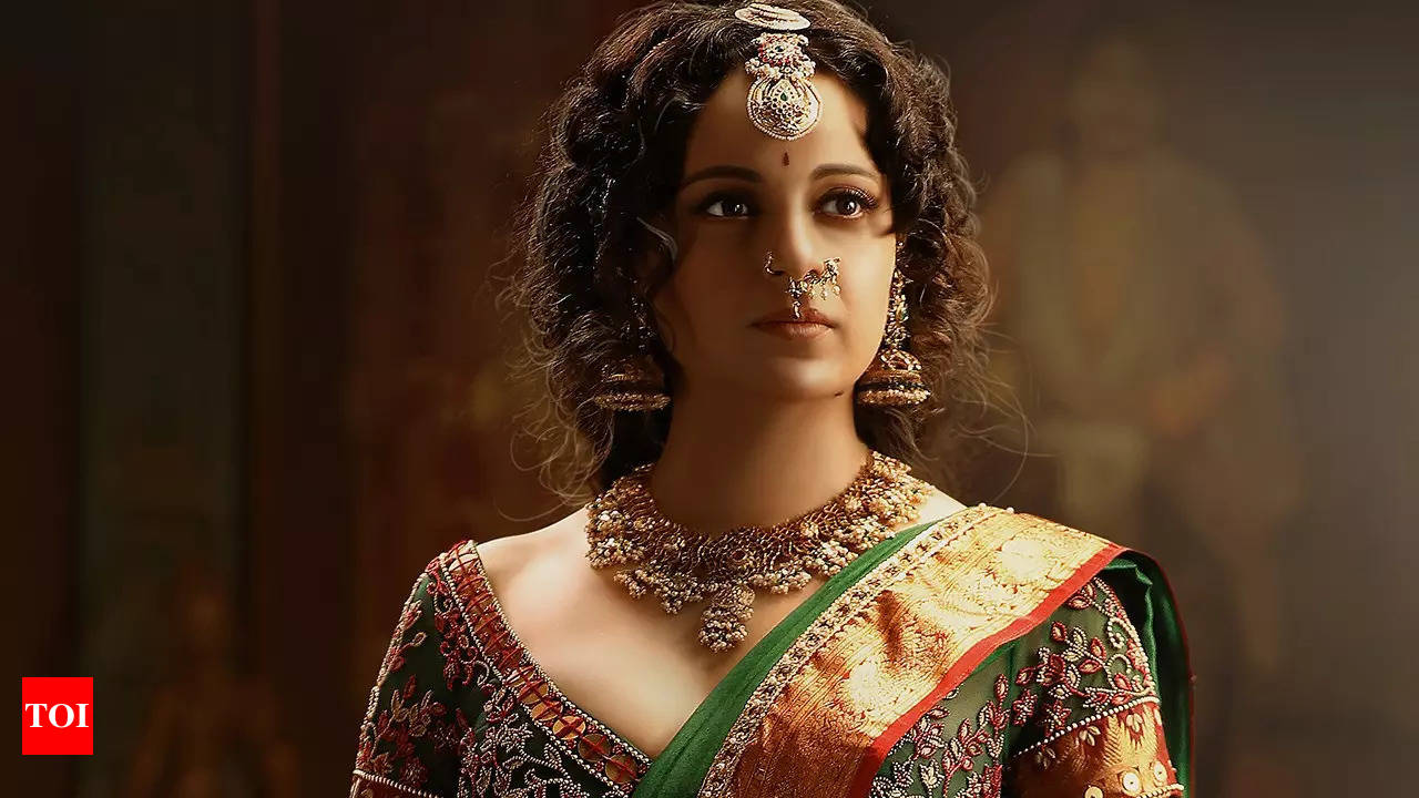 Kangana Ranaut on the sets of Chandramukhi 2 : r/BollyBlindsNGossip